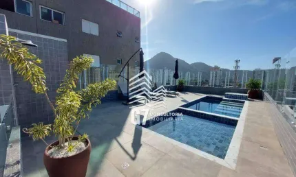 Apartamento com 1 dormitório à venda, 41 m² por r$ 349.000,00 - canto do forte - praia grande/sp