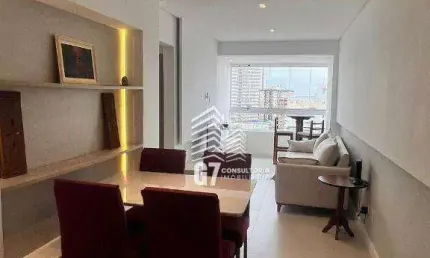 Apartamento com 2 dormitórios à venda, 58 m² por R$ 430.000,00 - Caiçara - Praia Grande/SP