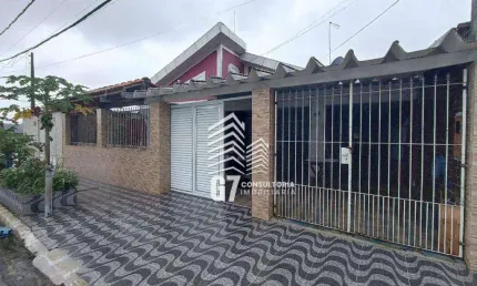 Casa com 2 dormitórios à venda, 109 m² por r$ 430.000,00 - vila caiçara - praia grande/sp