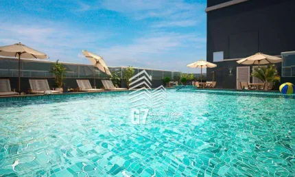 Apartamento com 1 dormitório à venda, 37 m² por r$ 344.500,00 - guilhermina - praia grande/sp