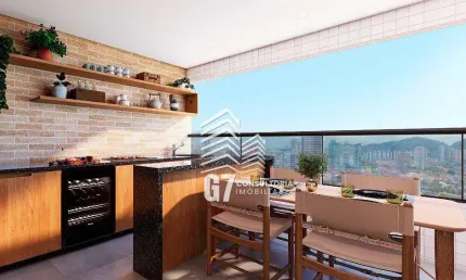 Apartamento à venda, 80 m² por R$ 604.000,00 - Boqueirão - Praia Grande/SP
