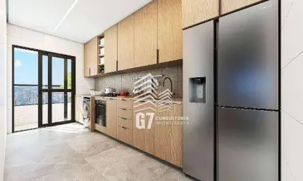 Apartamento com 2 dormitórios à venda, 80 m² por R$ 589.000,00 - Boqueirão - Praia Grande/SP