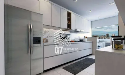 Apartamento com 3 dormitórios à venda, 121 m² por r$ 987.317 - vila guilhermina - praia grande/sp