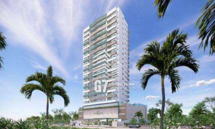 Apartamento com 3 dormitórios à venda, 104 m² por R$ 851.541 - Aviação - Praia Grande/SP