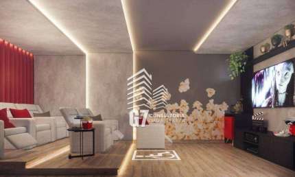 Apartamento com 3 dormitórios à venda, 104 m² por R$ 866.954 - Aviação - Praia Grande/SP