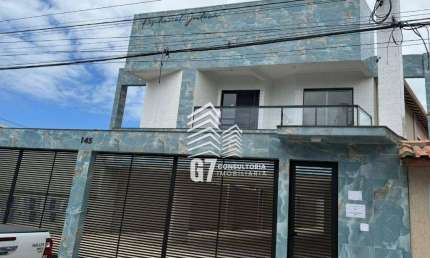 Sobrado com 2 dormitórios à venda por R$ 430.000 - Jardim Imperador - Praia Grande/SP