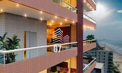 Apartamento com 2 dormitórios à venda, 71 m² por R$ 615.135 - Jardim Imperador - Praia Grande/SP