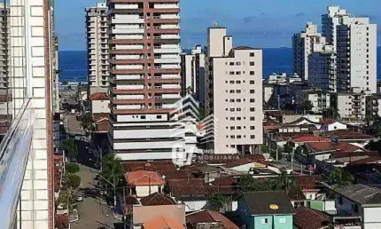 Apartamento com 2 dormitórios à venda, 89 m² por R$ 650.000,00 - Vila Guilhermina - Praia Grande/SP