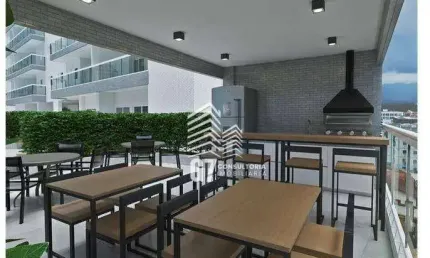APARTAMENTO COM 2 DORM - ÁREA DE LAZER COMPLETISSIMA EM PRAIA GRANDE - AVIAÇÃO
