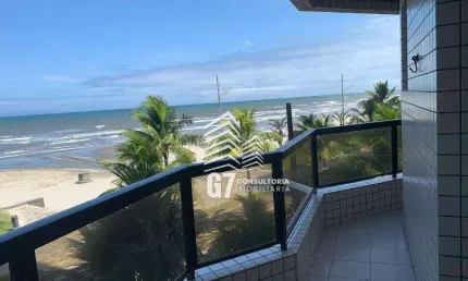 Frente mar na praia grande – 1 dorm com suíte - mobiliado e lazer completo!