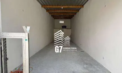 Galpão comercial para locação no Boqueirão, em Praia Grande/SP.