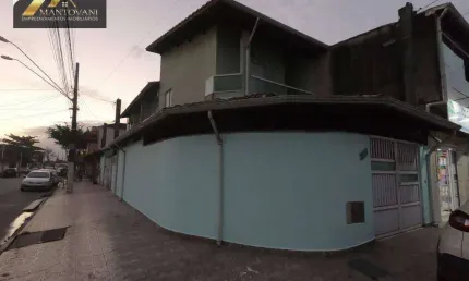 Casa com 2 dormitórios, 60 m² - venda por r$ 350.000,00 ou aluguel por r$ 1.400,00/mês - vila antártica - praia grande/sp