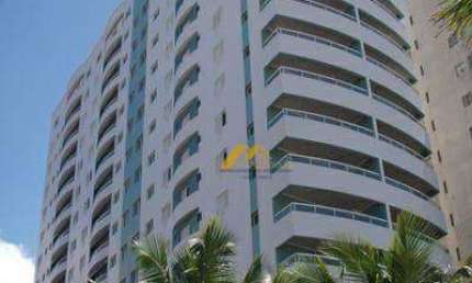 Apartamento com 2 dormitórios para alugar, 84 m² por R$ 3.500,00/mês - Vila Guilhermina - Praia Grande/SP