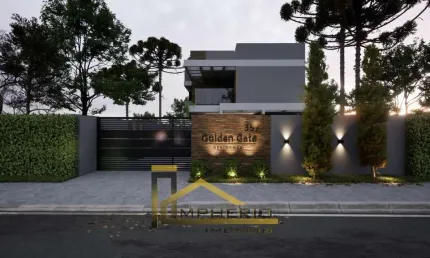 Linda casa em condomínio à venda em curitiba-pr, bairro portão - 3 quartos, 3 suítes, 2 salas, 4 banheiros, 3 vagas - 179m²