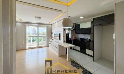 Espaçoso e moderno apartamento de 2 quartos com suíte, à venda no Novo Mundo, Curitiba-PR: 114,52 m² e garagem inclusa!