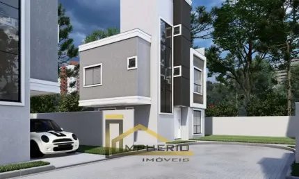 Imperdível! Casa em condomínio à venda em Curitiba-PR, bairro Uberaba: 3 quartos, 1 suíte, 1 sala, 3 banheiros, 2 vagas, 105,53 m².