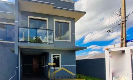 Imperdível: Casa à venda em Curitiba-PR, Campo de Santana, 2 quartos, 1 sala, 1 banheiro, 1 vaga, 60m². Venha conferir!