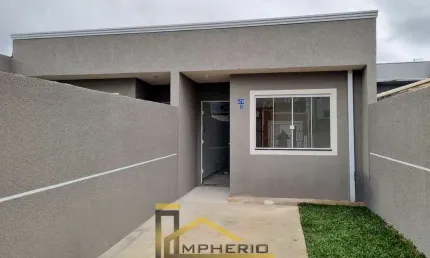 Imperdível casa à venda em curitiba-pr, campo de santana! 2 quartos, 1 sala, 1 banheiro, 43m². confira já!