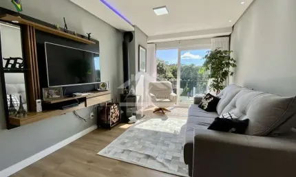 Charmoso apartamento semimobiliado à venda em Nova Petrópolis na Serra Gaúcha