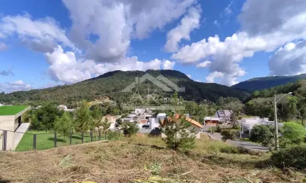 Terreno de esquina com vista à venda em picada café na serra gaúcha