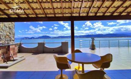 Casa com 3 dormitórios à venda, 321 m² por R$ 6.000.000,00 - Península - Guarujá/SP