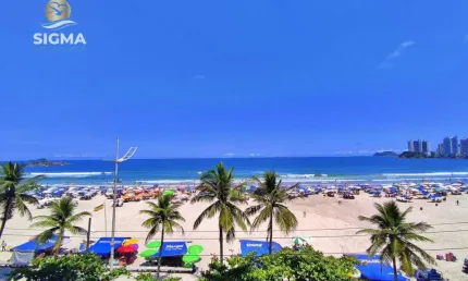 Apartamento com 1 dormitório à venda, 70 m² por R$ 650.000,00 - Pitangueiras - Guarujá/SP