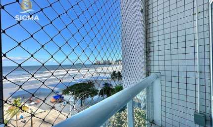 FRENTE MAR - Apartamento à venda, 100 m² por R$ 745.000 - Pitangueiras - Guarujá.