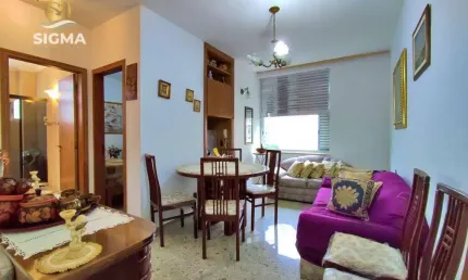 Perto do mar - apartamento à venda, 50 m² por r$ 390.000 - pitangueiras - guarujá/sp