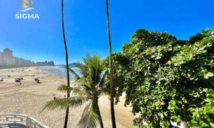 FRENTE MAR - Apartamento com 2 dormitórios à venda na Praia das Pitangueiras - Guarujá/SP