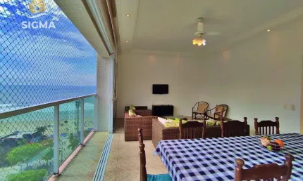 Apartamento com 2 dormitórios à venda, 129 m² por R$ 690.000,00 - Pitangueiras - Guarujá/SP