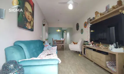 Apartamento à venda, 75 m² por R$ 530.000,00 - Tombo - Guarujá/SP