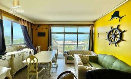 Apartamento com 3 quartos sendo 1 suíte à venda, Praia das Pitangueiras, Guarujá/SP.
