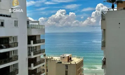 Apartamento com 3 quartos sendo 2 suítes à venda, lazer, praia das pitangueiras, guarujá.