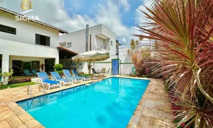 Casa em condomínio fechado com 6 quartos à venda na Avenida Milton Mussa Gaze, Jardim Acapulco, Guarujá