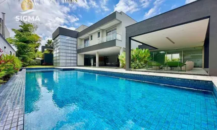Casa com 7 suítes à venda, 1200 m² por r$ 14.900.000 - jardim acapulco - guarujá/sp.