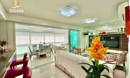 Apartamento com 3 dormitórios à venda, 135 m² por R$ 1.400.000,00 - Enseada - Guarujá/SP