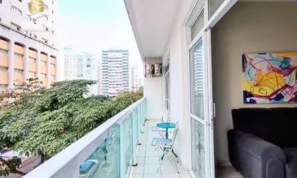 PERTO DA PRAIA - Apartamento à venda com 2 dormitórios - Pitangueiras - Guarujá/SP