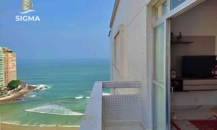 Apartamento com 3 dormitórios à venda, 130 m² por R$ 690.000,00 - Pitangueiras - Guarujá/SP