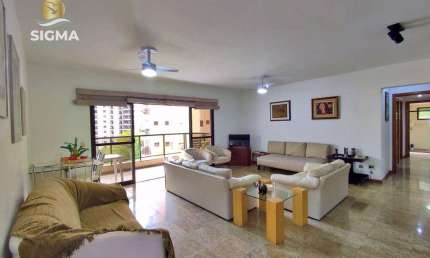 Apartamento na praia 4 dormitórios 2 suítes Lazer  2 vagas Pitangueiras Guarujá.