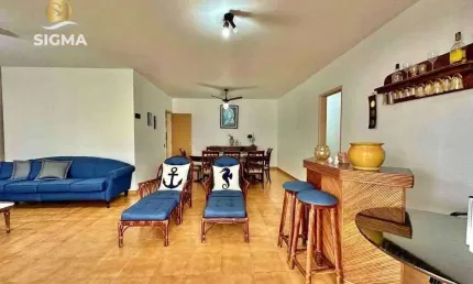 Perto da praia - Apartamento à venda com 4 dormitórios - Condomínio com lazer - 2 vagas - Enseada - Guarujá/SP