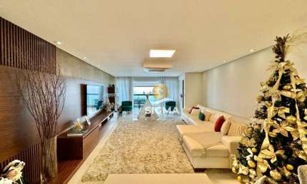Apartamento com 3 Suítes à venda, Lazer completo, Praia das Pitangueiras, Guarujá.