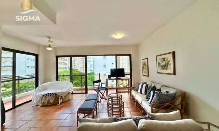 Apartamento com 3 dormitórios à venda, 109 m² por r$ 700.000,00 - pitangueiras - guarujá/sp