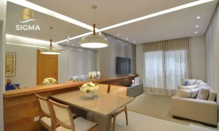 Apartamento reformado com 3 suítes - condomínio com lazer - 2 vagas - pitangueiras - guarujá/sp.