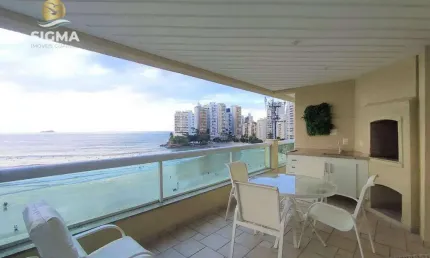 Apartamento à venda com 4 suítes - Condomínio com lazer - 2 vagas - Jardim Astúrias - Guarujá/SP