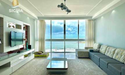 Apartamento com 3 dormitórios à venda, 186 m² por R$ 1.500.000,00 - Pitangueiras - Guarujá/SP