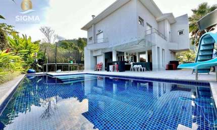 Linda Residência à venda com 5 suítes, 400 m² por R$ 2.600.000 - Enseada - Guarujá/SP