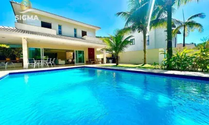 Casa com 5 dormitórios à venda, 370 m² por r$ 2.300.000,00 - pernambuco i - guarujá/sp