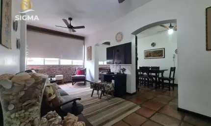 Perto da praia - Apartamento à venda com 3 dormitórios - 1 vaga - Pitangueiras - Guarujá/SP