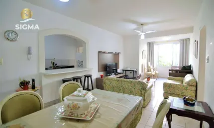 Apartamento com 2 dormitórios - Condomínio com lazer - 1 vaga - Pitangueiras - Guarujá/SP.