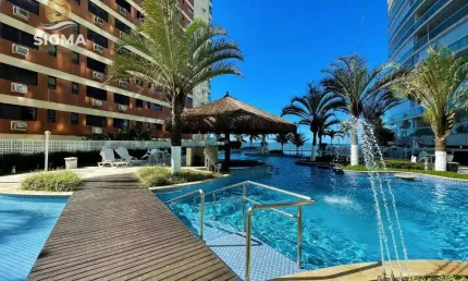 Frente mar - apartamento à venda com 2 dormitórios - condomínio com lazer completo - 2 vagas - jardim astúrias - guarujá/sp
